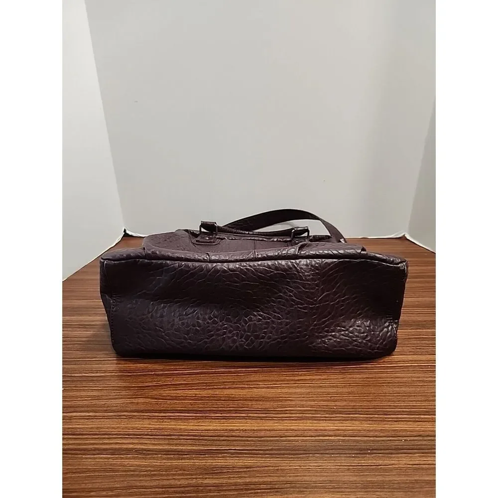 31 Thirty‎ One Purse Couture Street Jewell Vintage Pebble Deep Plum Shoulder Bag